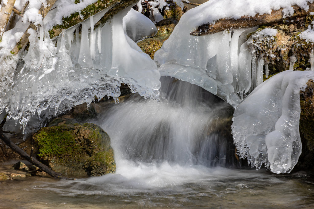Eggerbach, kleiner Wasserfall